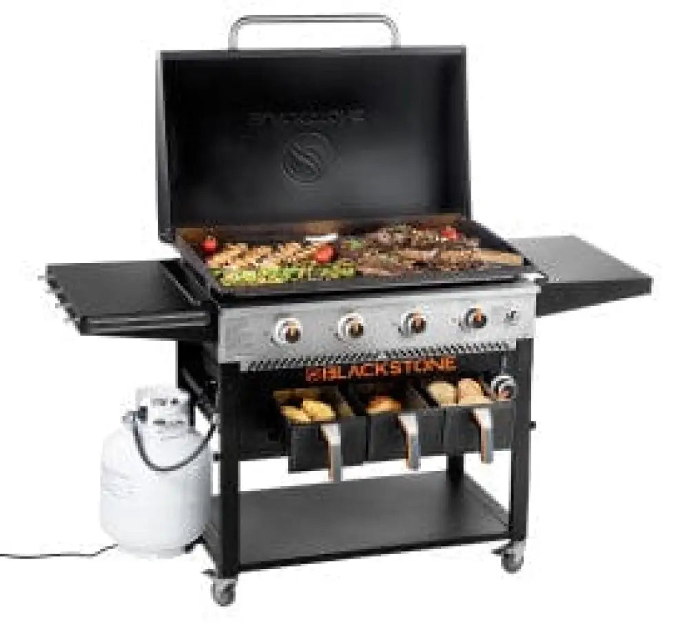 2025 Blackstone Plancha 36" + Combo Freidora de Aire con Tapa