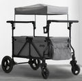 2025 Jeep Wrangler Stroller Wagon de Delta Children – 3 Modos: Portabebés, Cochecito y Carrito, Suspensión, Capota UV, Compatible con Sillas de Auto, Almacenamiento Múltiple, Manillares Ajustables