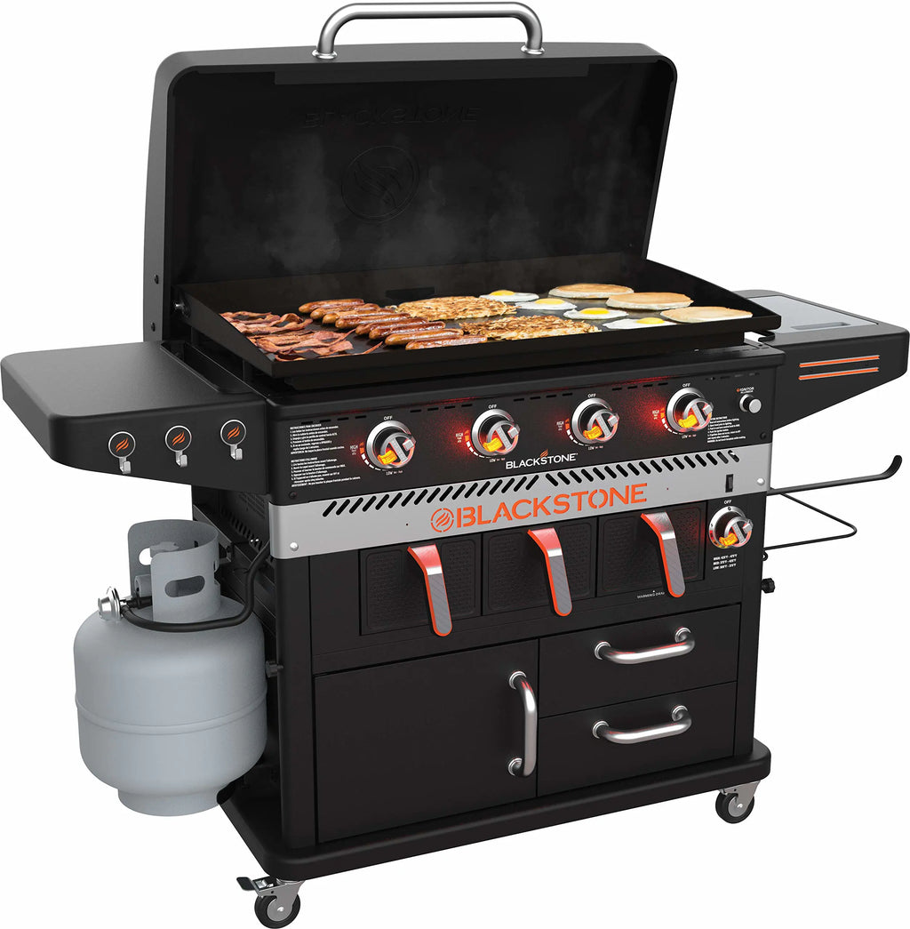 2025 Blackstone Combo con 4 quemadores y freidora de aire – 36"