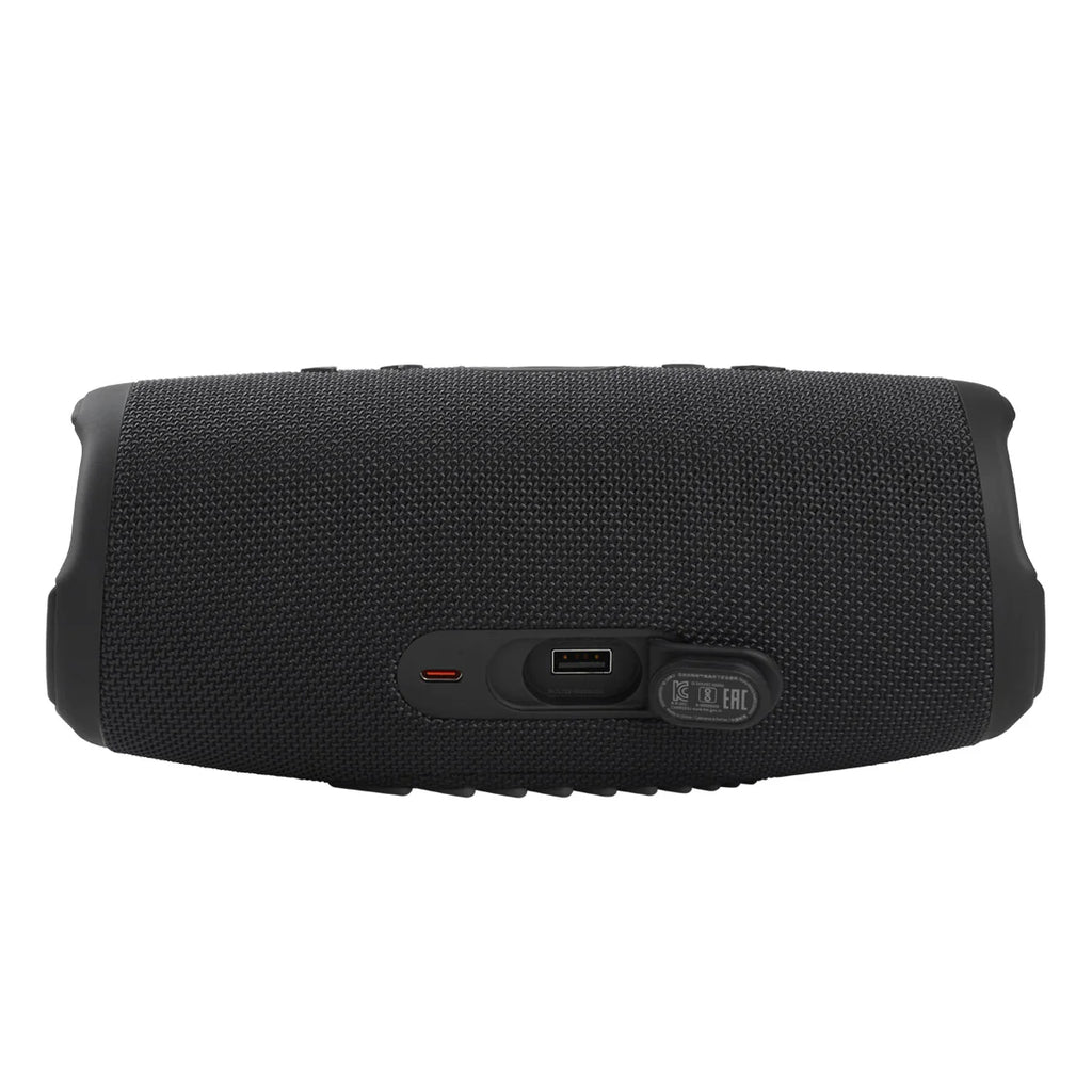 2025 Altavoz Bluetooth portátil resistente al agua JBL Charge 5 con Powerbank – Par (Negro/Teal)