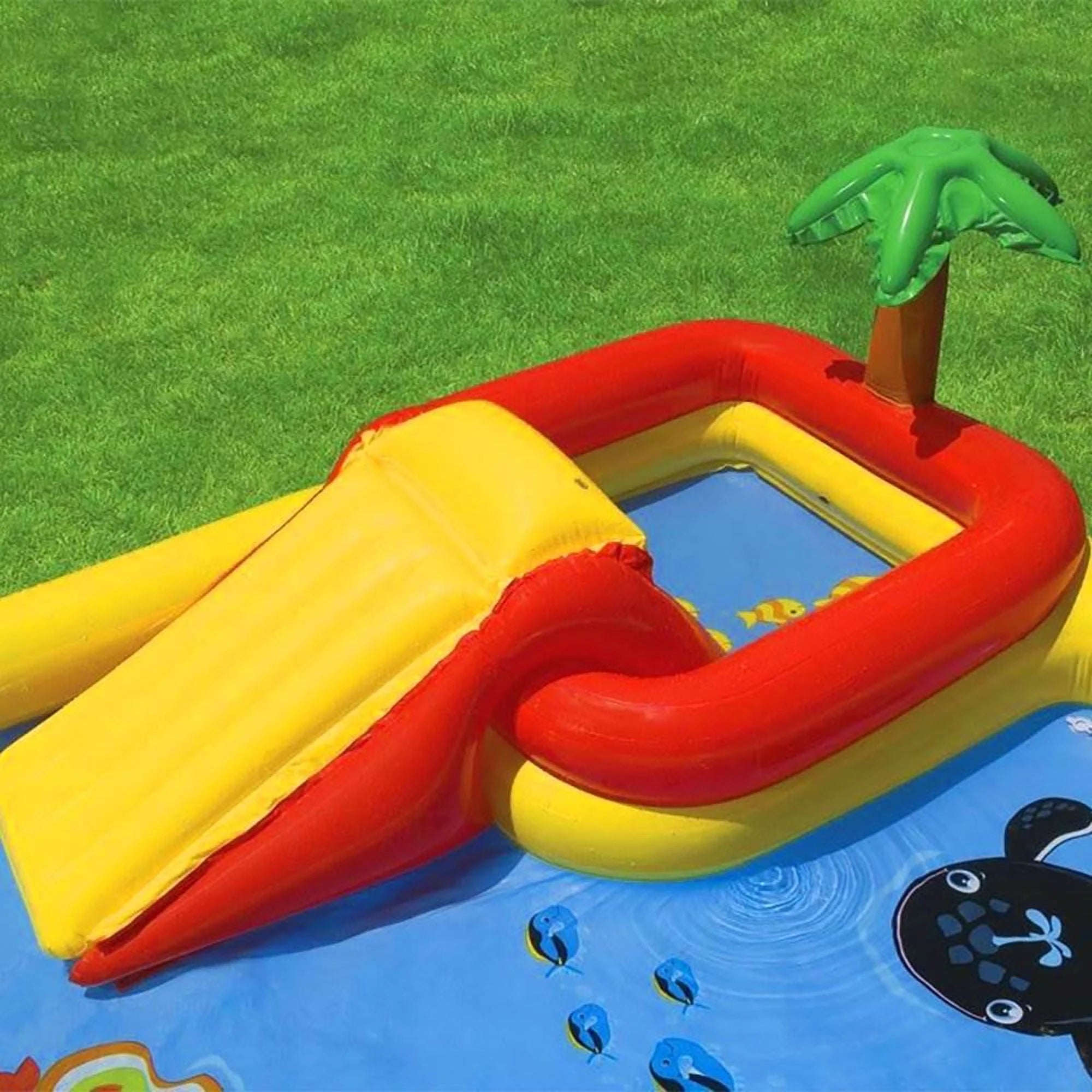 2025 Intex Dinoland Piscina Infantil Inflable y Piscina Infantil Ocean para Patio Trasero