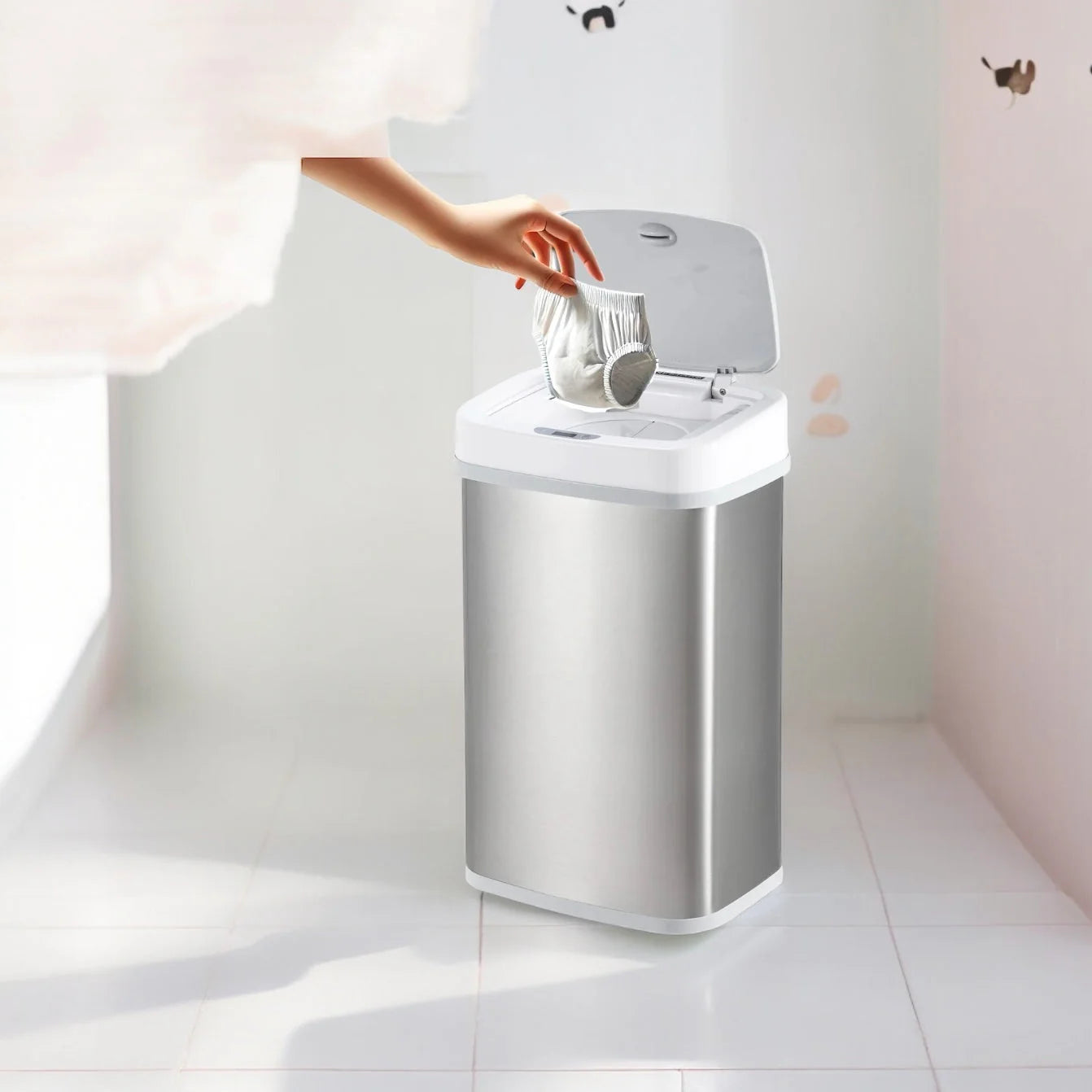 2025 Tacho basura sensor antiolores 15 litros NS