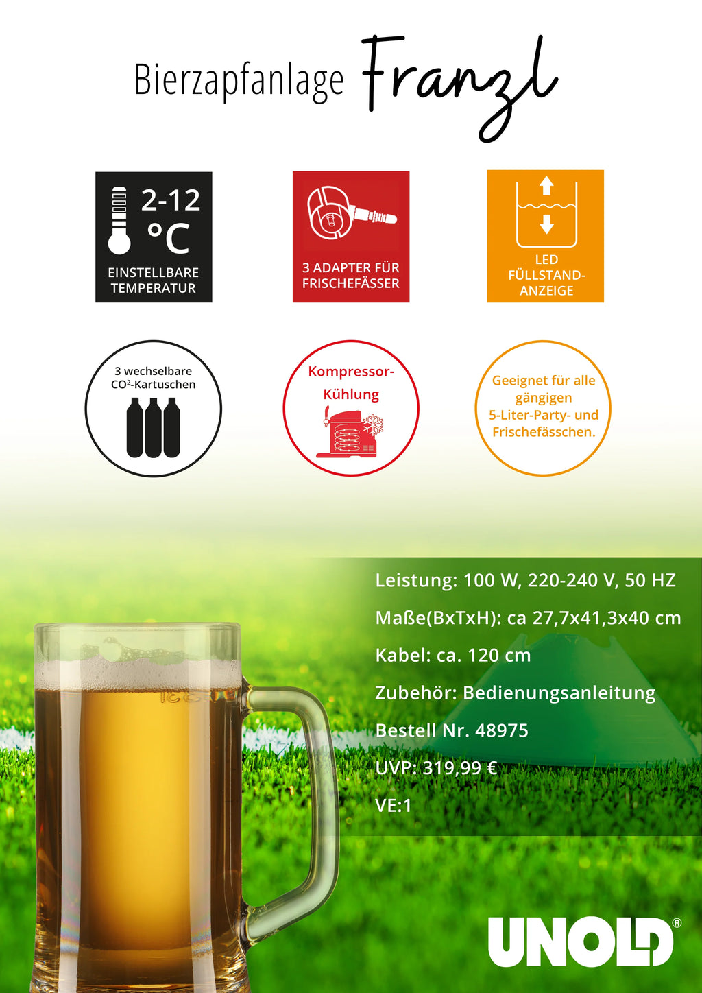 2025 Dispensador de cerveza Franzl