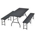 2025 Conjunto de mobiliario plegable para fiestas Amberg 180 cm