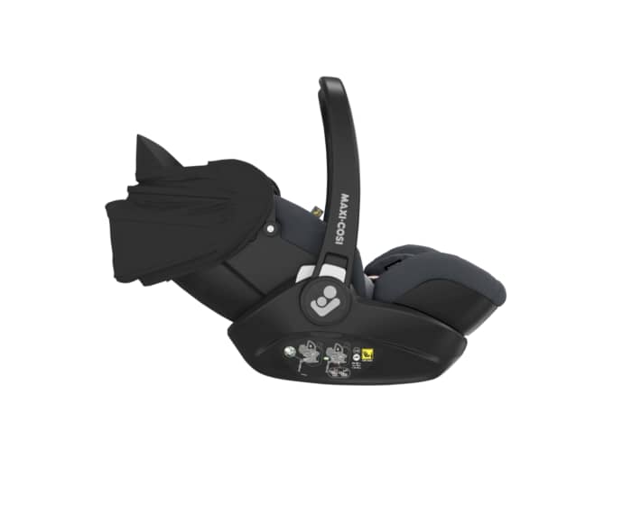 Maxi-Cosi Marble Silla de Seguridad para Bebé — Acolchado extra suave y toldo solar grande