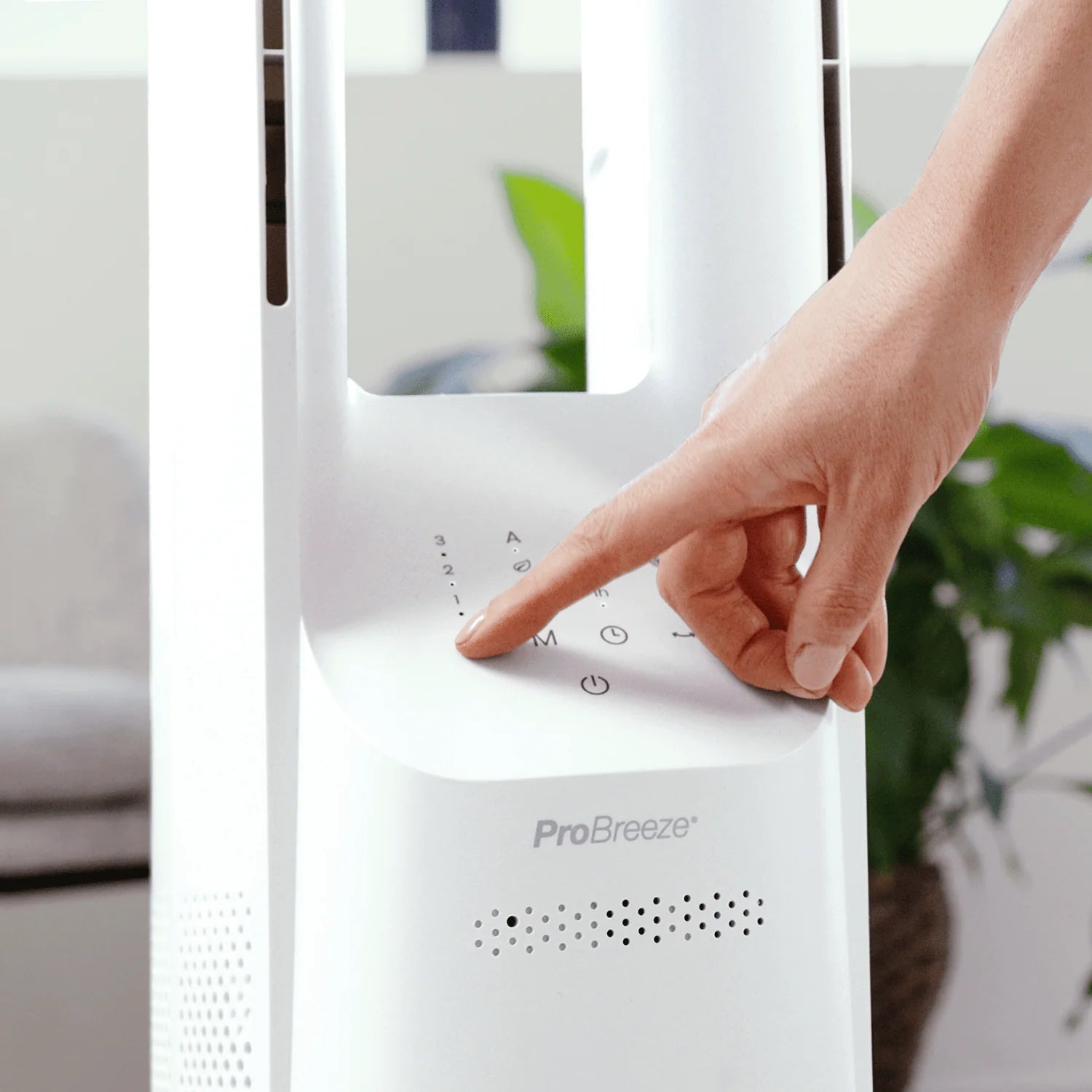 2025 Ventilador torre sin aspas 40" - Blanco