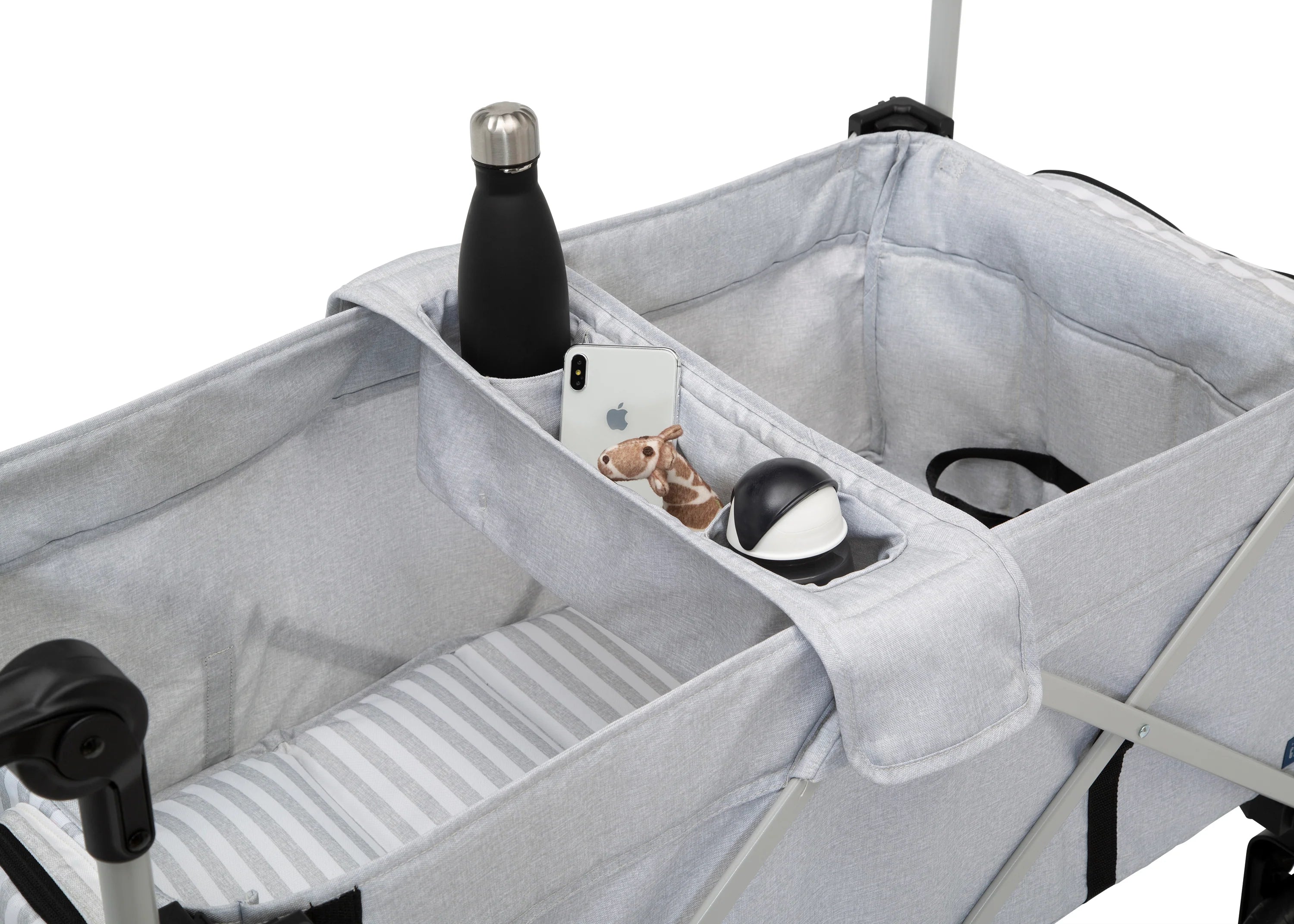 Carrito-Paseador babyGap Deluxe Explorer – Carrito Ecológico para Niños, Asientos Reciclados, Capota Anti-UV, Arnés de 3 Puntos, Almacenamiento Múltiple, Manillares Ajustables