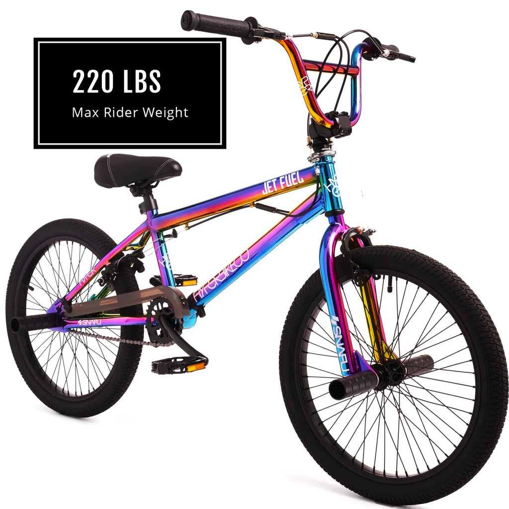 Bicicleta BMX Hyper Bicycles Jet Fuel de 20" para niños.