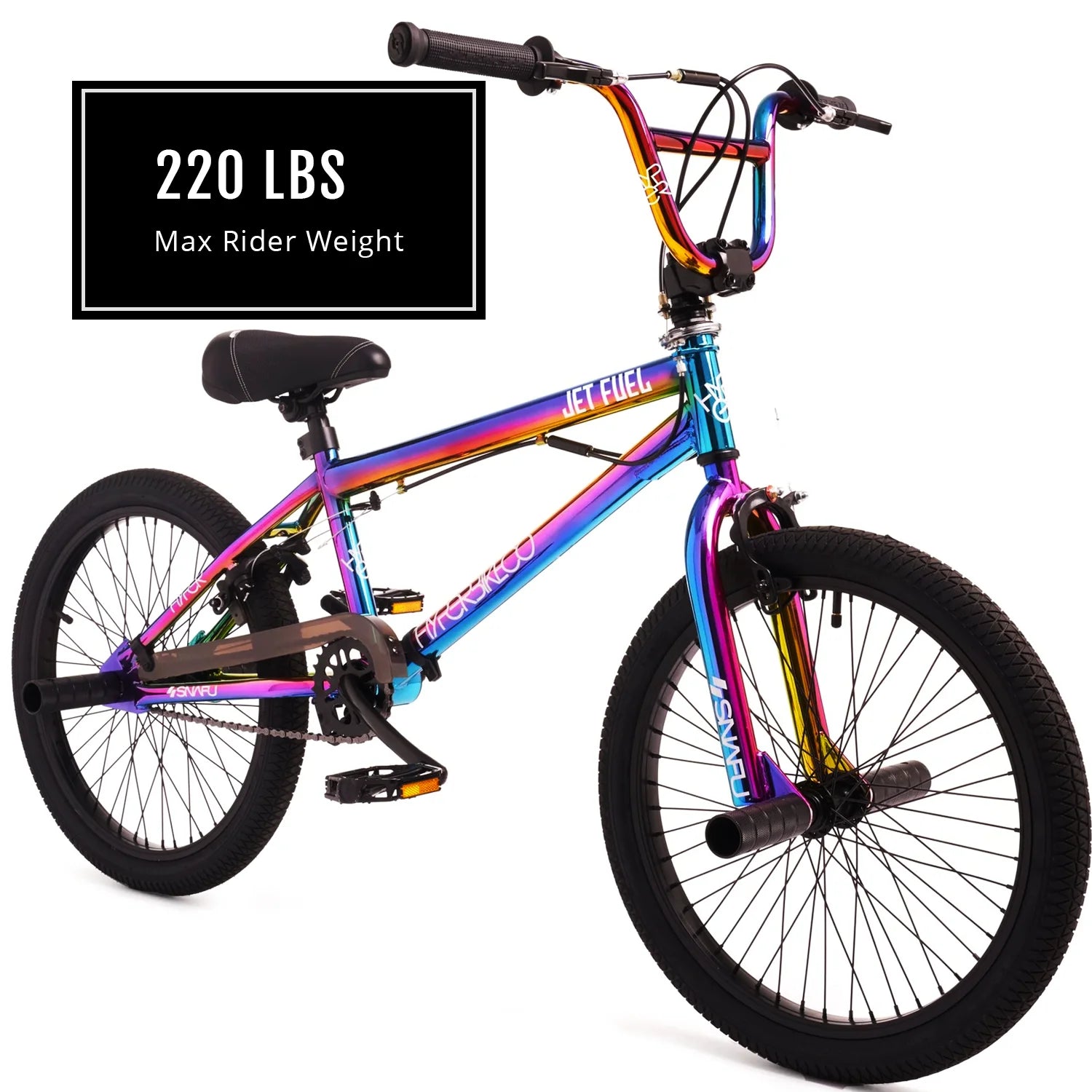 Bicicleta BMX Hyper Bicycles Jet Fuel de 20" para niños.