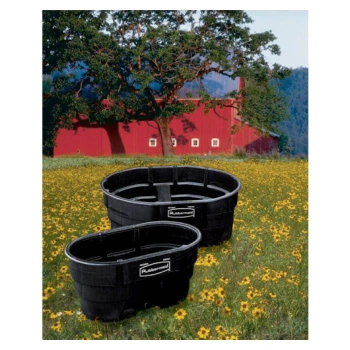 2025 Tanque de Agua Rubbermaid FG424500BLA, Capacidad 150 Galones, Plástico, Negro