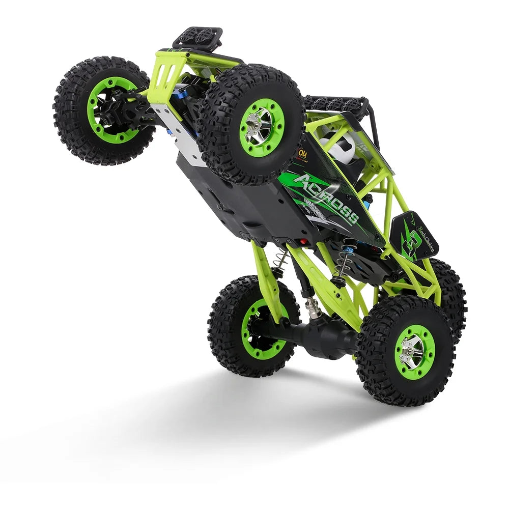 2025 Wltoys 1/12 - Coche todoterreno teledirigido de alta velocidad, 50 km/h, 2,4 G, tracción en las cuatro ruedas, control remoto, todoterreno, Rock Crawler