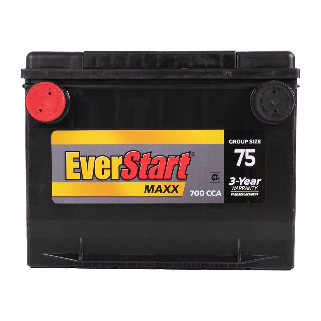 2025 Batería Automotriz EverStart Maxx, Tamaño de Grupo 75 - 12 Voltios - 700 CCA