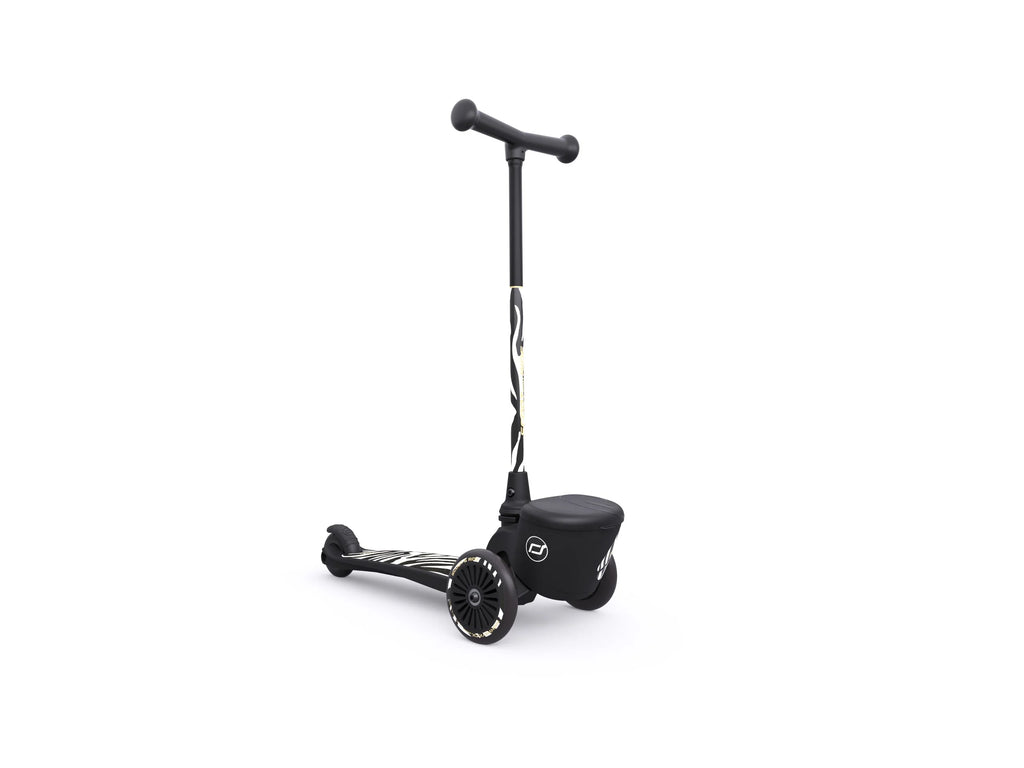 2025 Patinete Scoot & Ride Highwaykick 2 Lifestyle para niños de 2 a 5 años, con compartimento de almacenamiento y diseño antideslizante