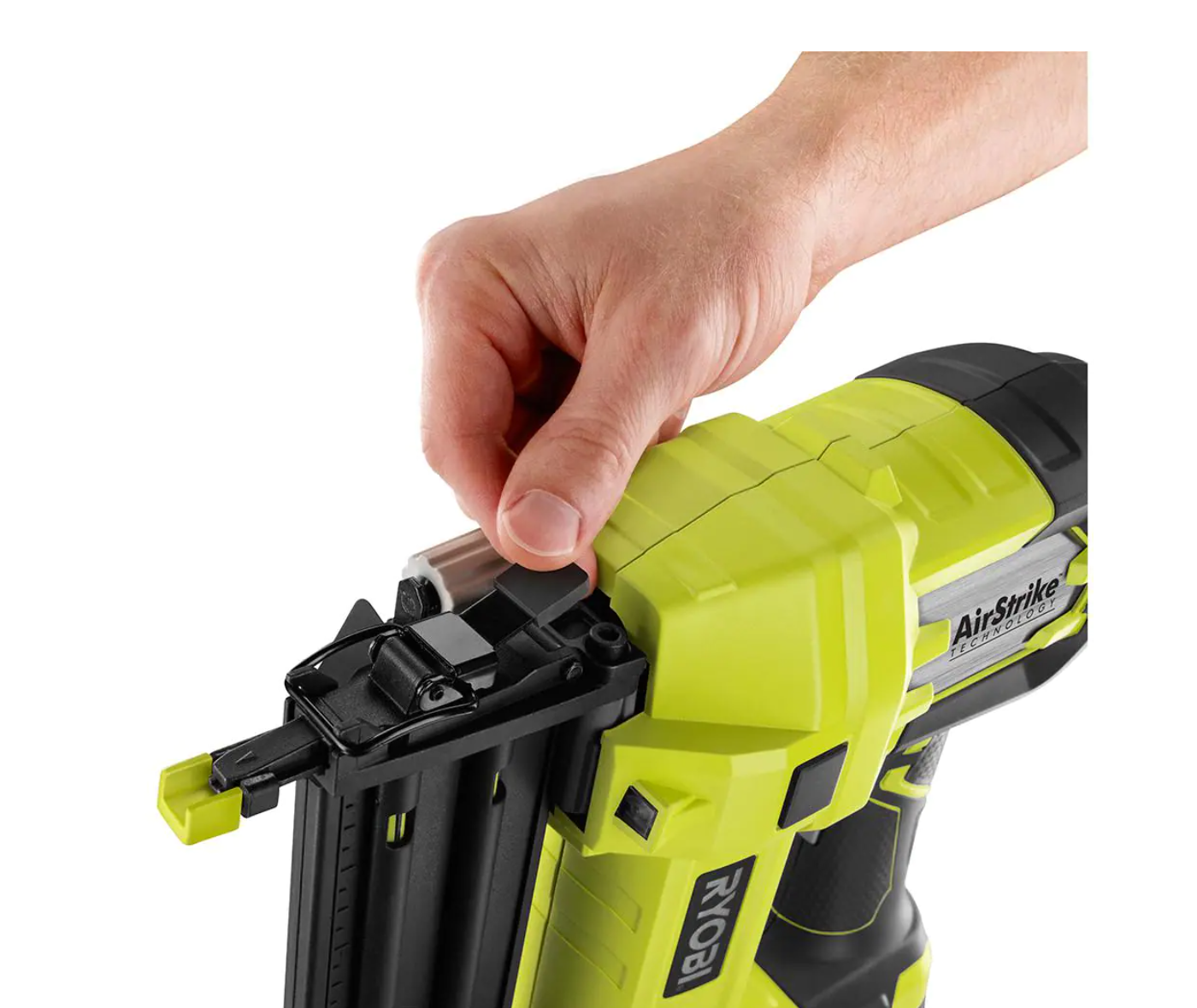 2025 RYOBI P320P318 ONE Kit Combo 2 Herramientas Inalámbricas 18V con Pistola de Clavos Brad de 18 Cal. y Pistola de Clavos Sin Cabeza de 23 Cal. de 1-3/8 Pulg. (Solo Herramientas)