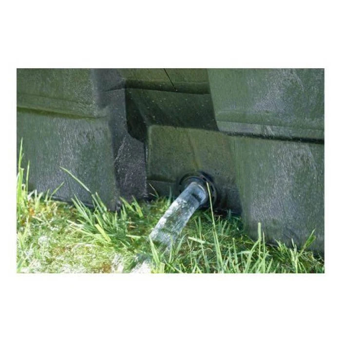 2025 Tanque de Existencias Rubbermaid FG424500BLA, Capacidad de 150 Gal, Plástico, Negro