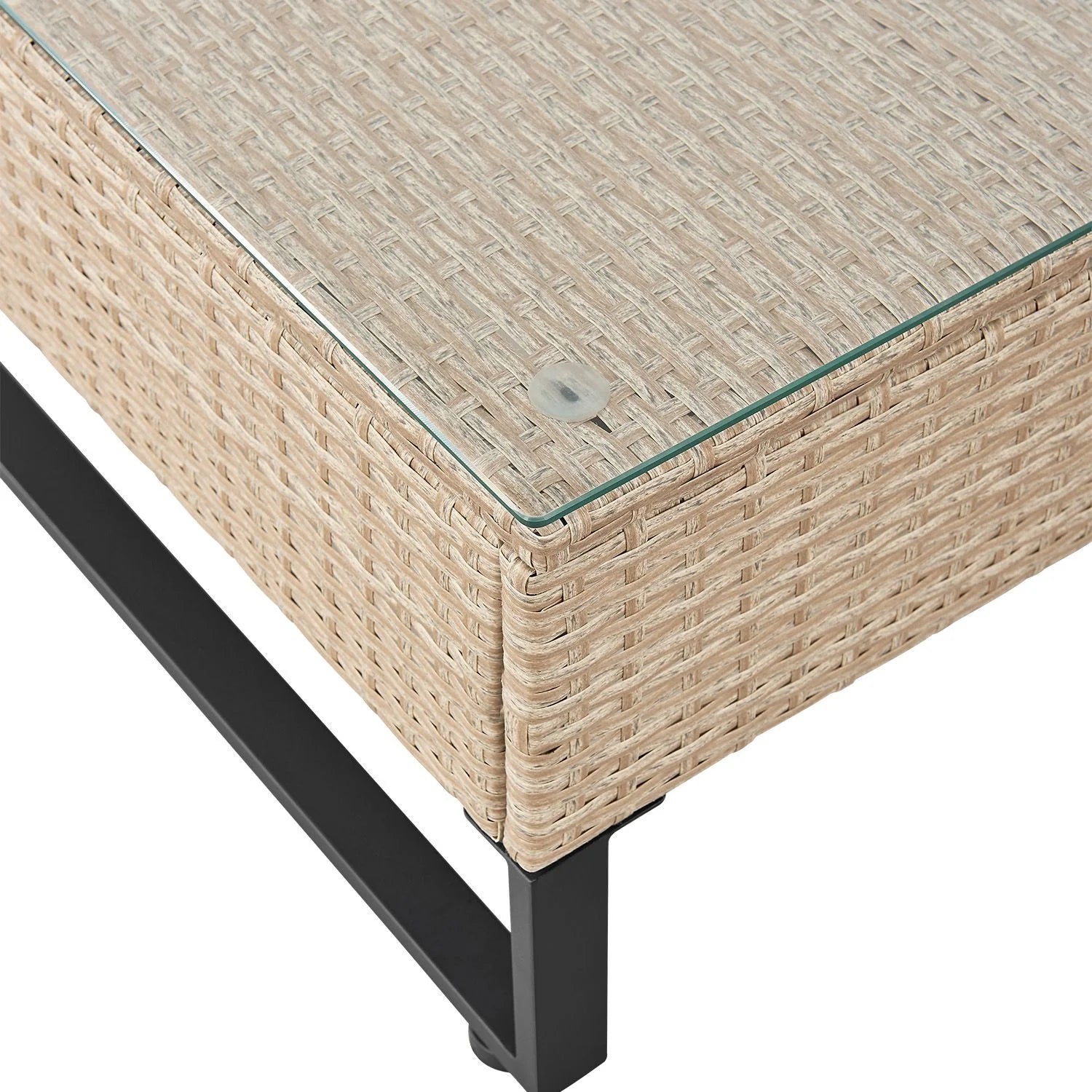 2025 Salón modular de poliratán Santorini