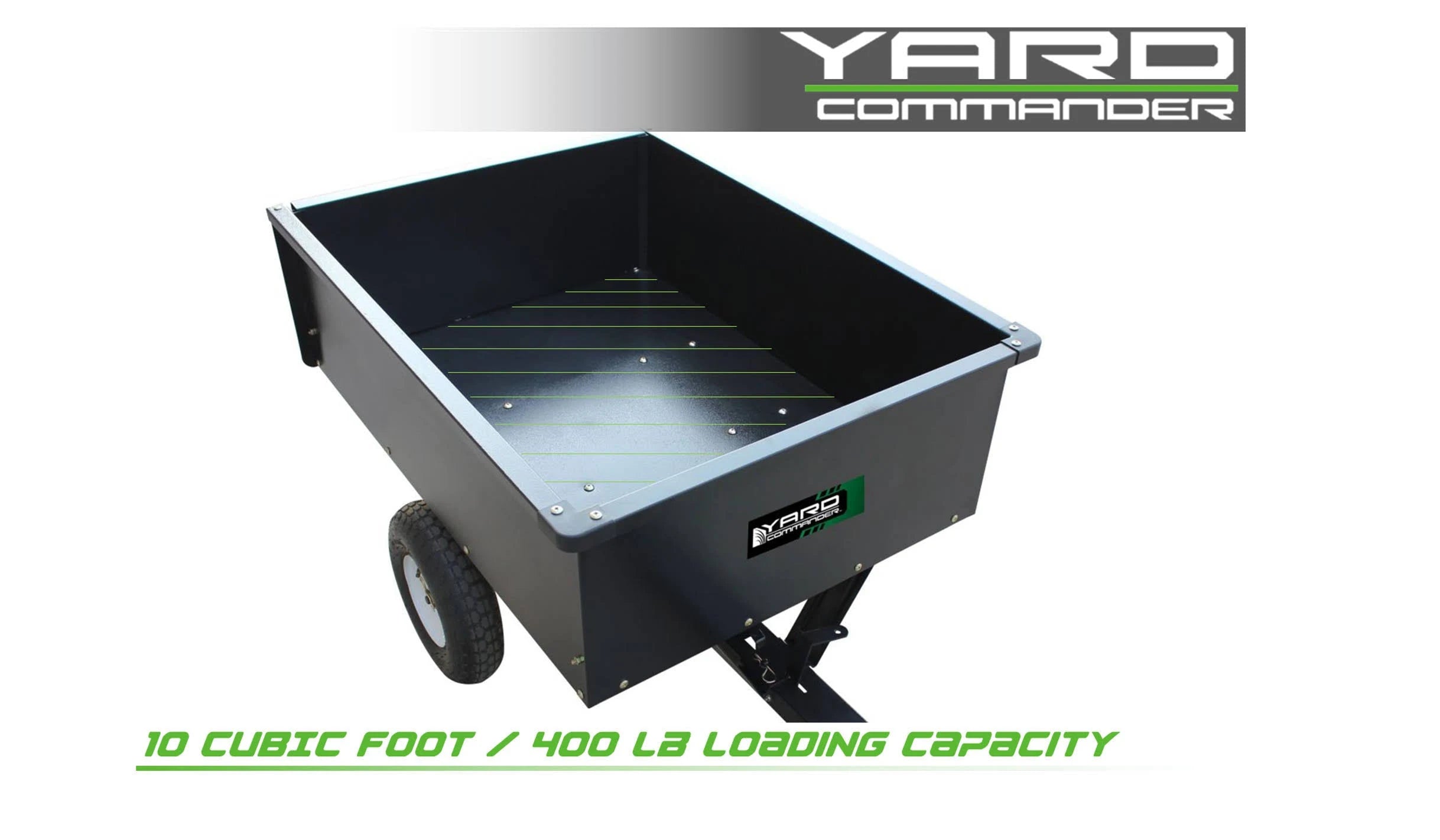 2025 Carro de Volteo de Acero Yard Commander 10 cu.ft.
