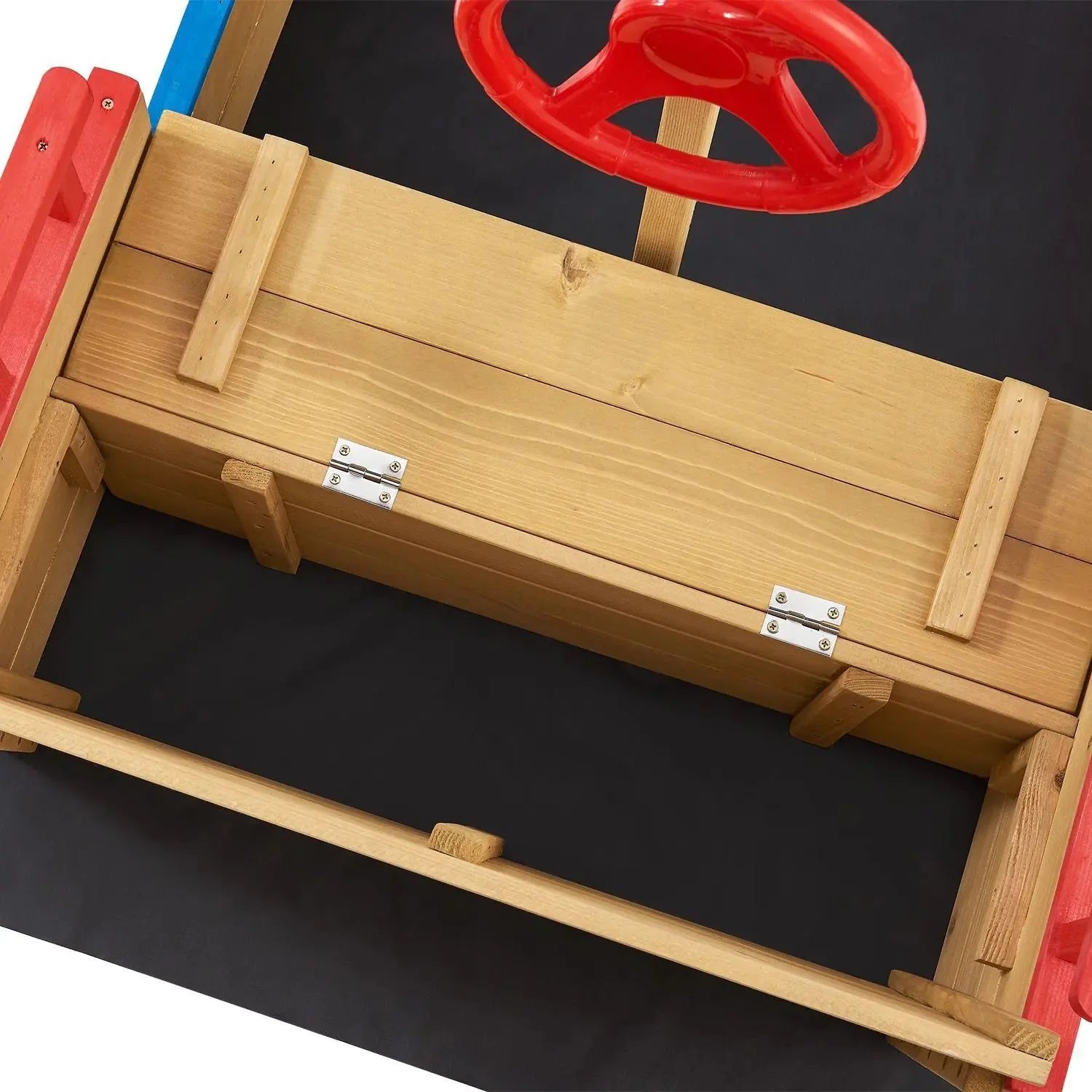 2025 Caja de arena Käpt’n Pit - Barco pirata de madera
