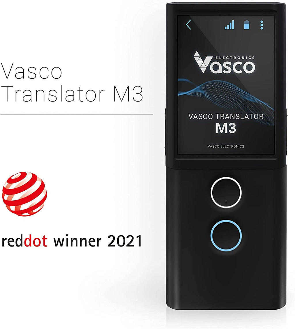 Dispositivo Traductor Vasco M3 | El único traductor con traducción gratuita e ilimitada