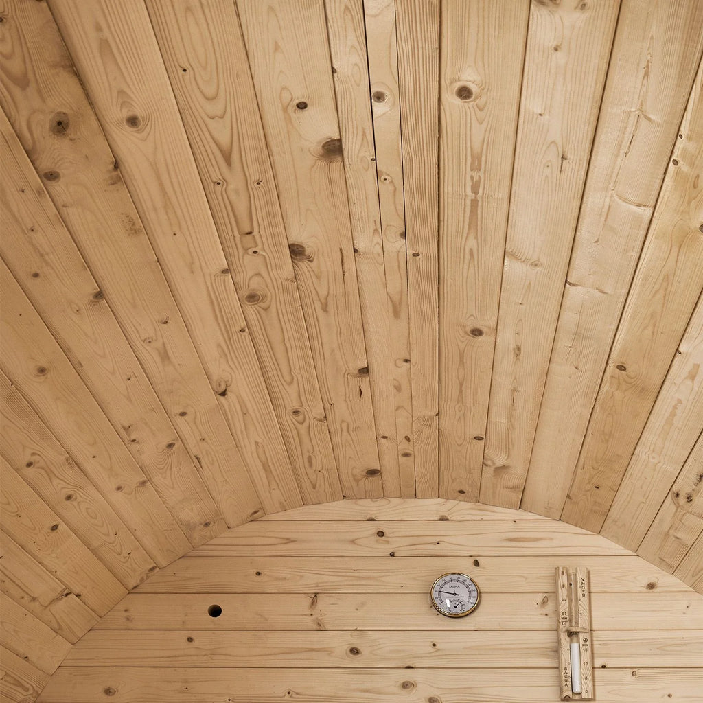 2025 Sauna barril Spitzbergen con estufa de sauna