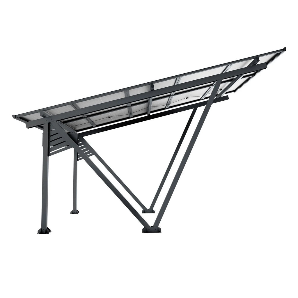 2025 Estructura para cochera solar SunLuxe - 4100 vatios