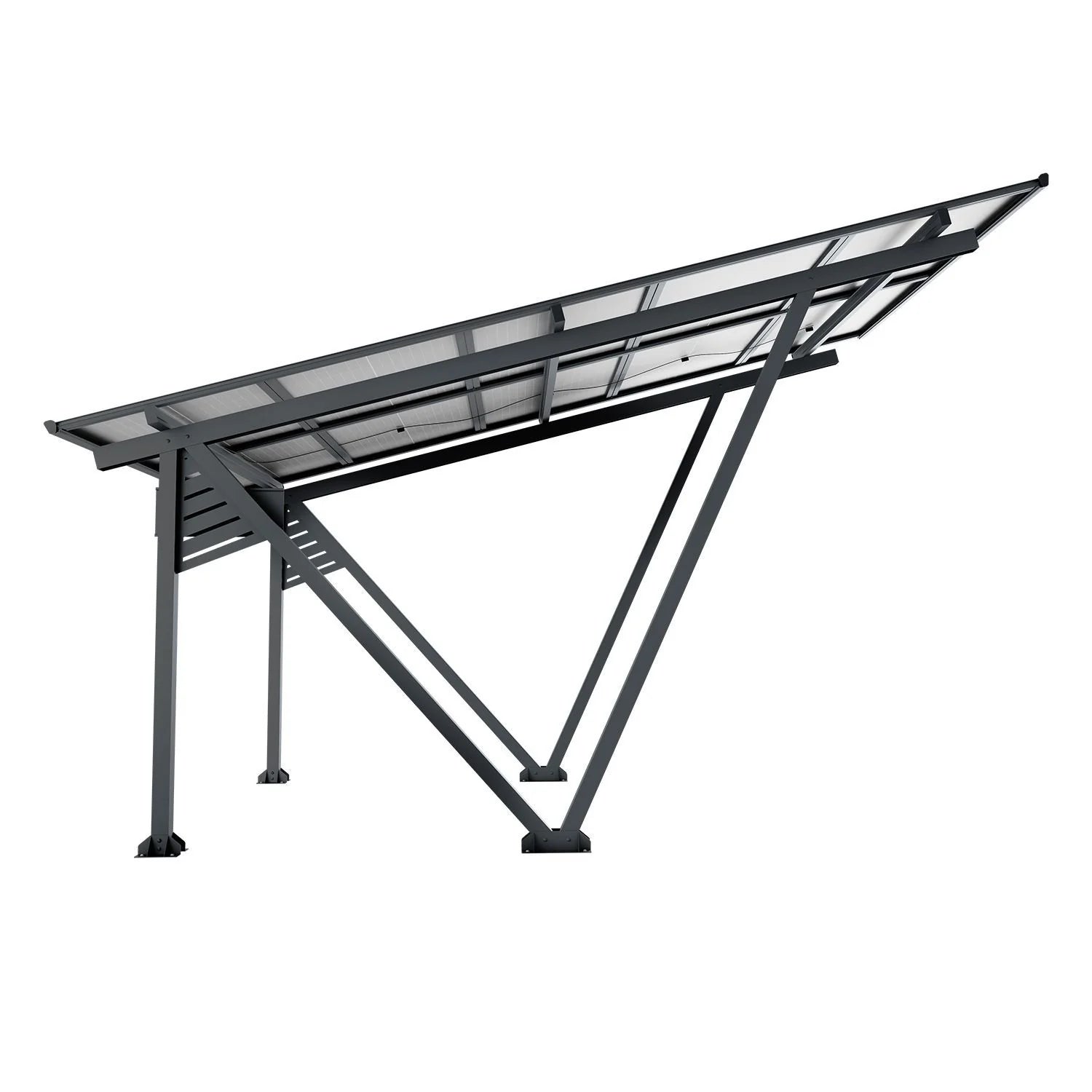 2025 Estructura para cochera solar SunLuxe - 4100 vatios