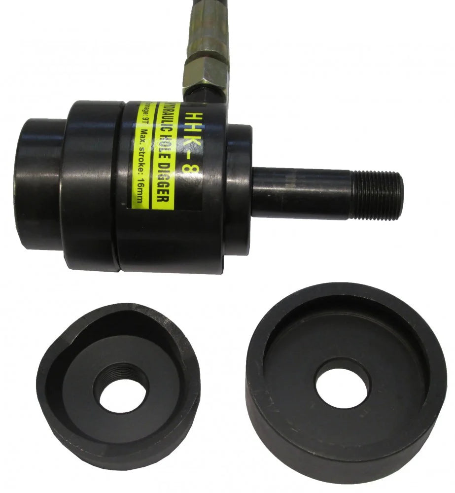 2025 Punzonadora hidráulica para chapa 9T / Ø16–51 mm – Modelo K-8-A