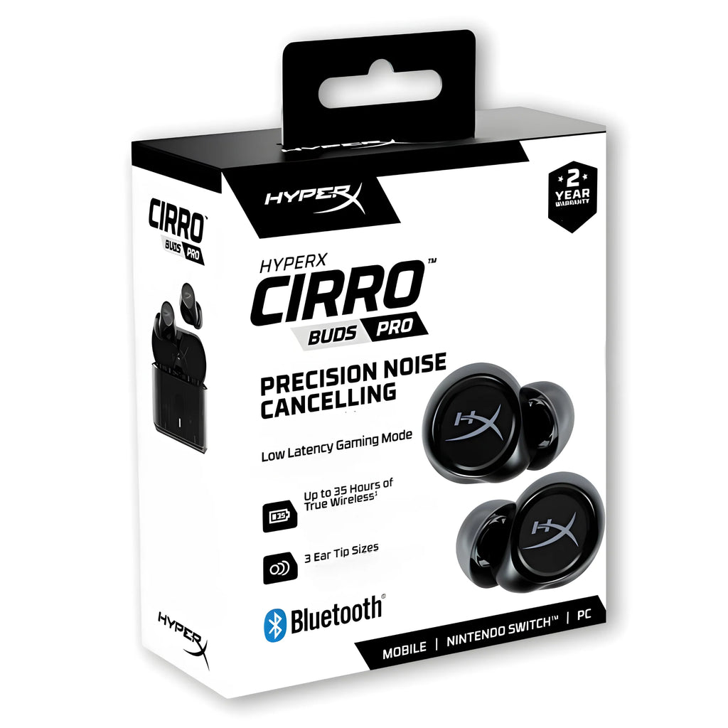 2025 Audífonos HyperX In Ear Cirro Buds Pro TWS Edición Black