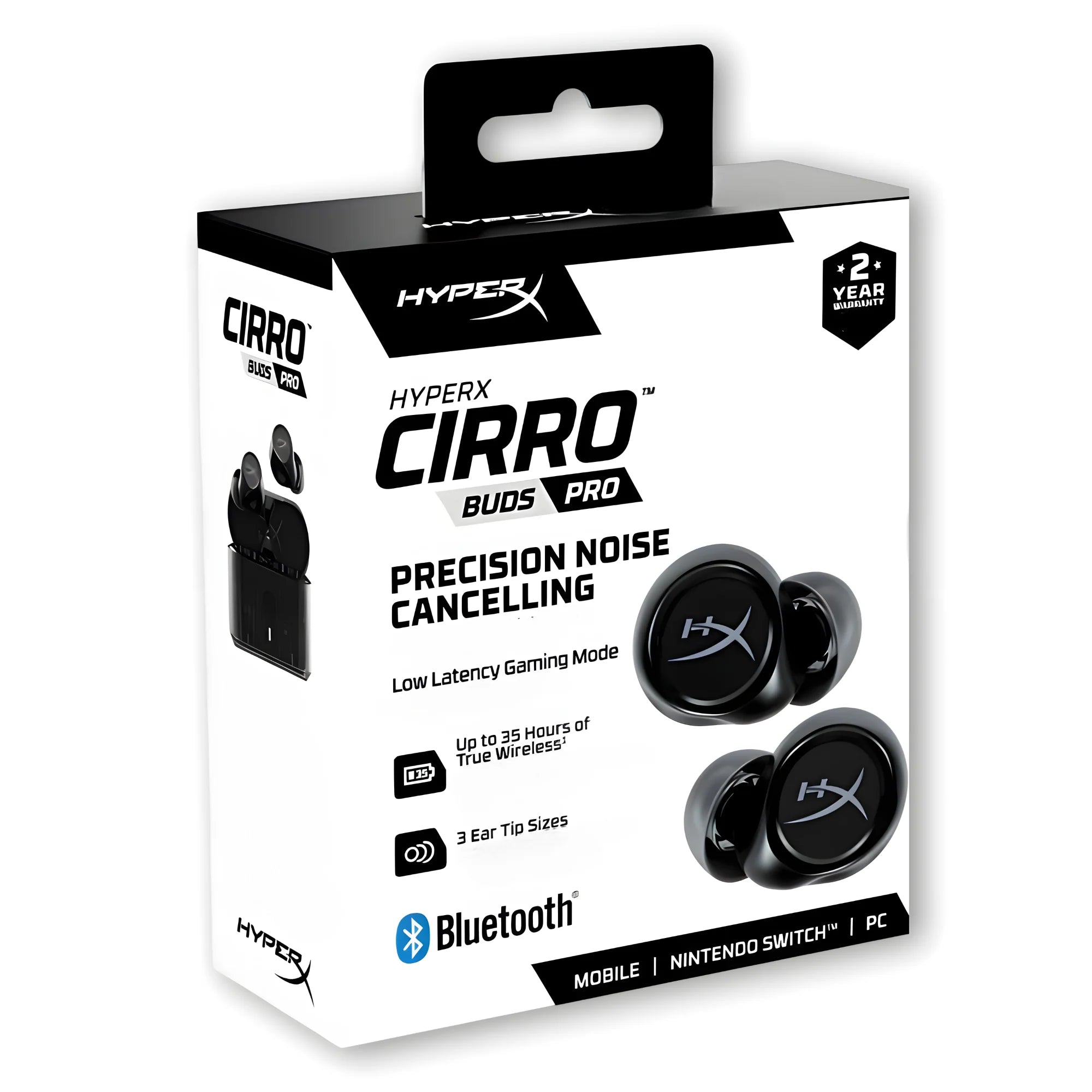 2025 Audífonos HyperX In Ear Cirro Buds Pro TWS Edición Black