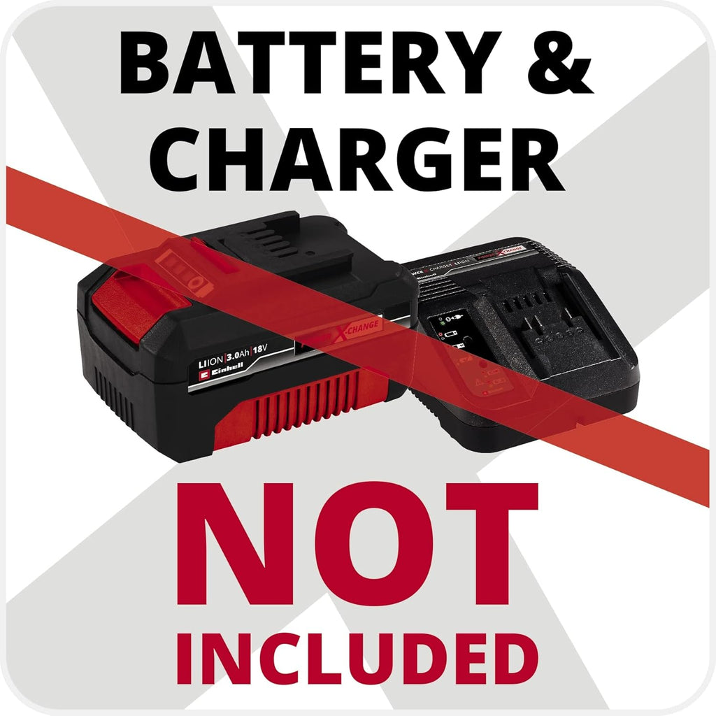 Einhell Pressure Washer Gun with HYPRESSO 18/24.1 Power X-Change Battery (18 V, 24 Bar, Mobile Cleaning and Watering, 240 L/h, Incl. Accessories, Without Battery or Charger)