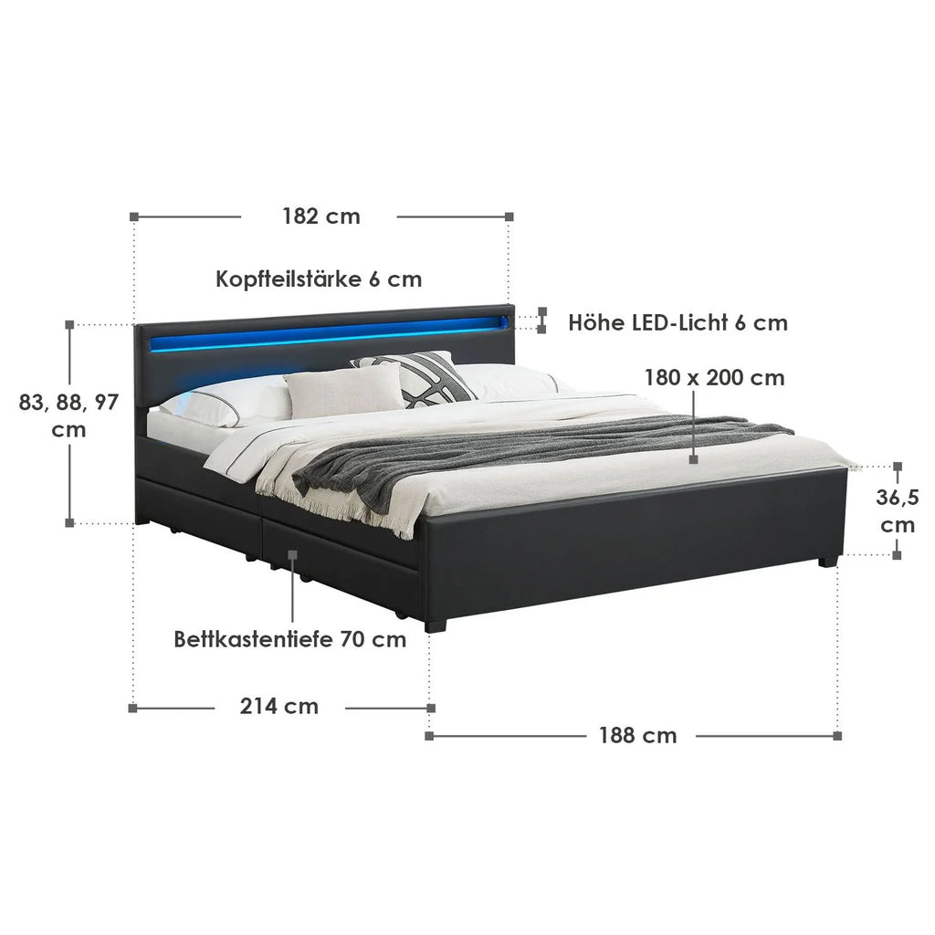 2025 Cama tapizada Lyon