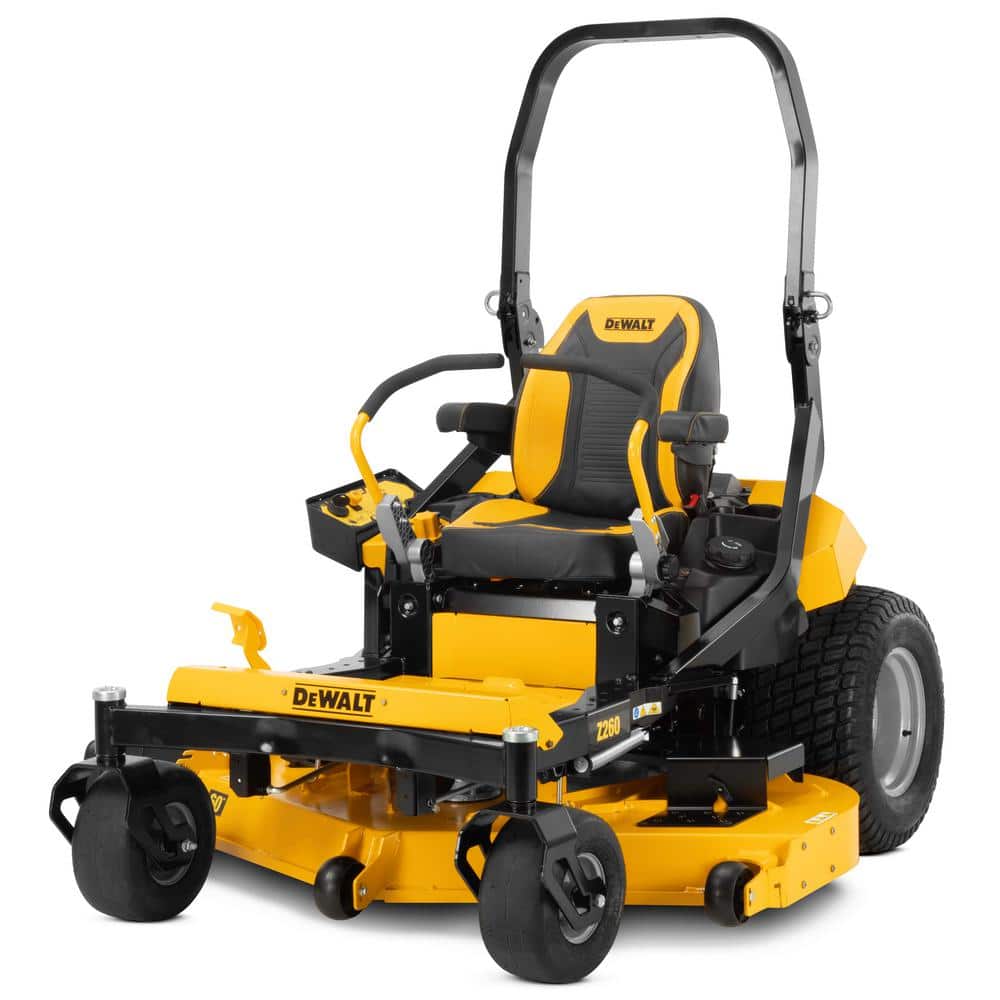 2025 DEWALT Z260 Comercial 60 in. Cortacésped de Giro Cero con Motor Kawasaki V-Twin FS730v de 24 HP y Transmisión Hidrostática Doble DXGZ260P