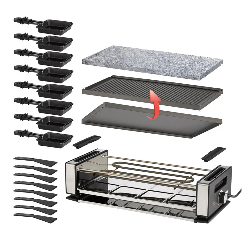 2025 Raclette Delice Basic – Raclette clásica para veladas acogedoras