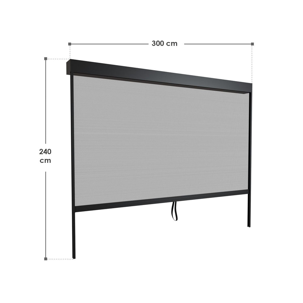 2025 Panel lateral para techo de lamas Tahití