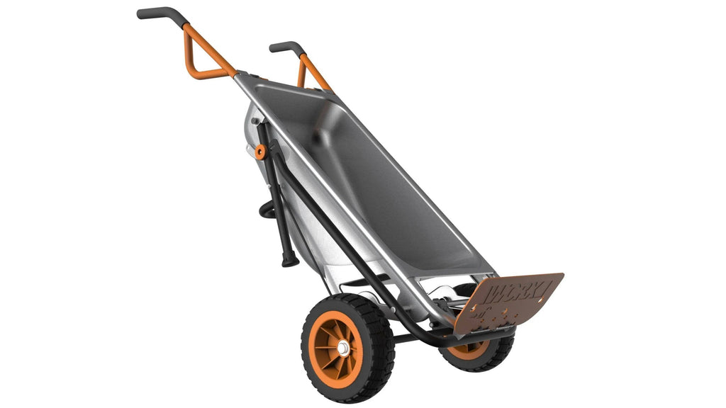 2025 Worx Aerocart 8 en 1 – Carretilla multifuncional, carro de transporte y transpaleta con capacidad de 136 kg