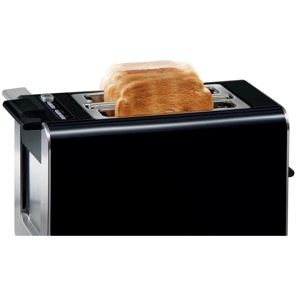 2025 Tostadora Bosch Styline TAT8613NGB para 2 Rebanadas – Negra