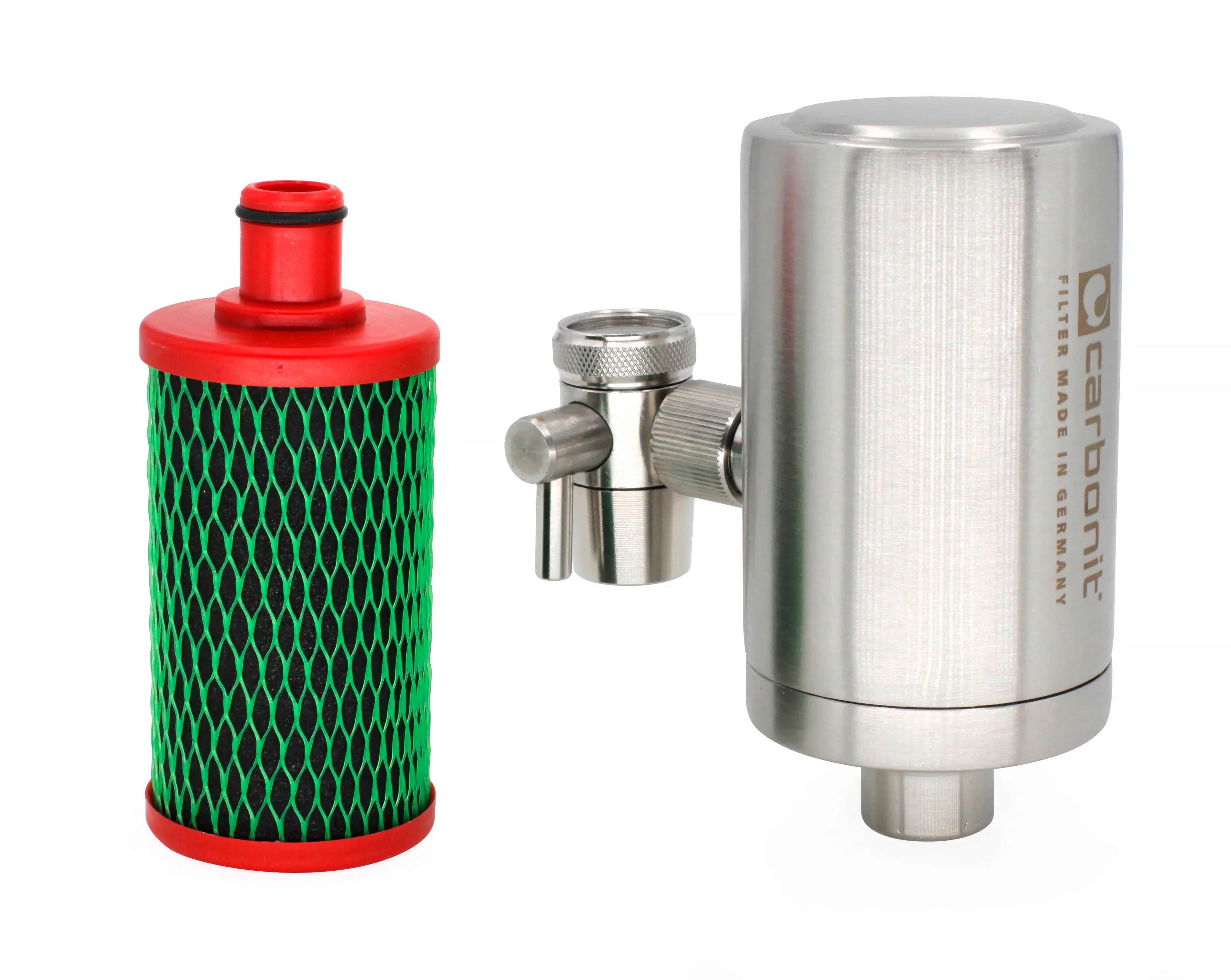 2025 Carbonit GO travel inox – Filtro de agua portátil de acero inoxidable para viajes