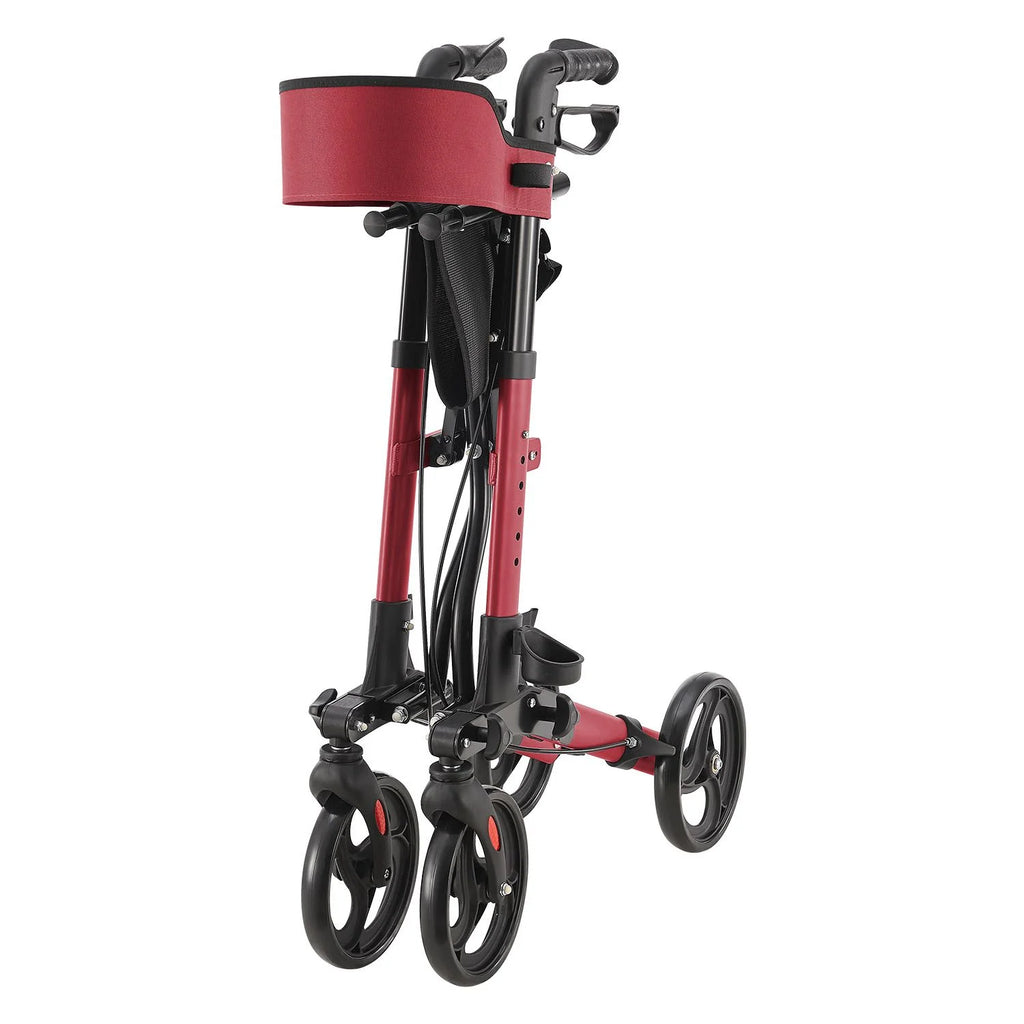 2025 Andador de aluminio Vital con asiento – Ligero, plegable y seguro