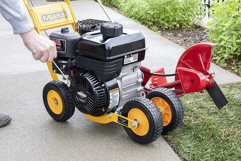 2025 Cortabordes térmico McLane 101-5.5GT-7 con motor B&S 3,5 CV / 5,50 lb-pie de torque bruto, ruedas de 7 pulgadas