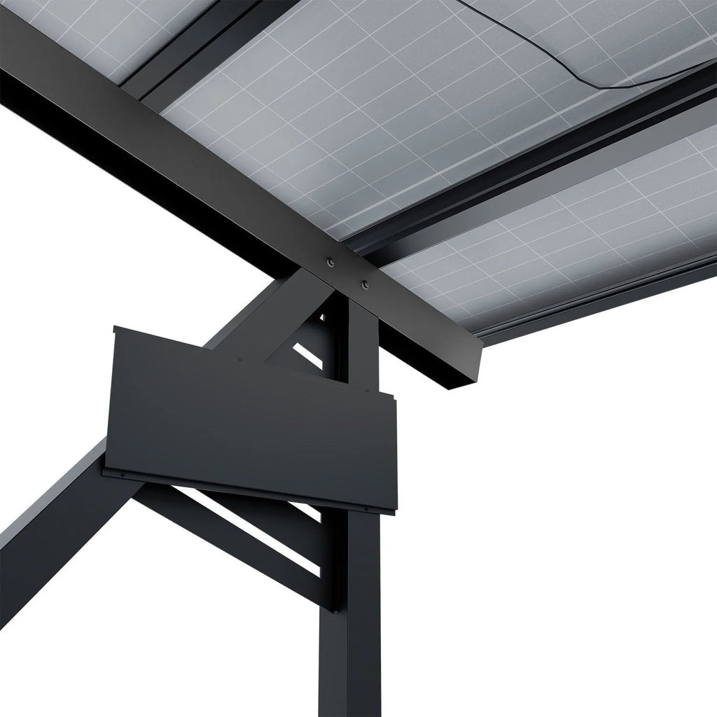 2025 Estructura para cochera solar SunLuxe - 4100 vatios