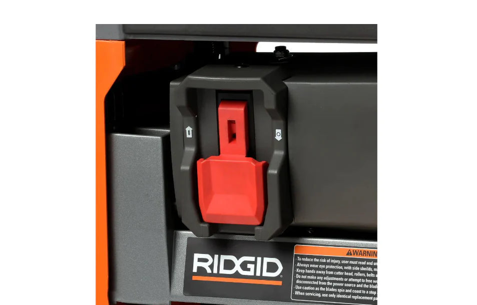 R4331 Cepillo eléctrico con cable de 13 pulgadas RIDGID, 15 amperios