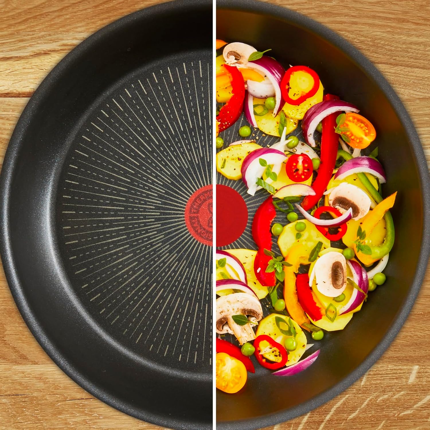 Tefal Ingenio Preference On Set of 2 Frying Pans 24/28 cm + 2 Saucepans 16/20 cm + 24 cm Pot + 26 cm Wok + 2 Removable Handles + 5 Accessories | Induction Safe, Non-Stick, PFOA Free