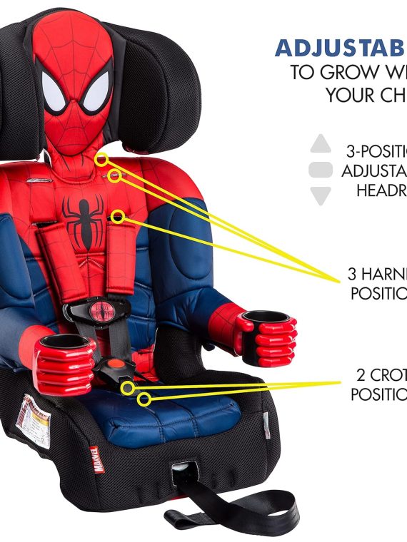 2025 Asiento infantil KidsEmbrace Marvel Spider-Man 2 en 1 con LATCH y Arnés Ajustable  ¿Quieres que te haga también una versión un poco más corta o más detallada?