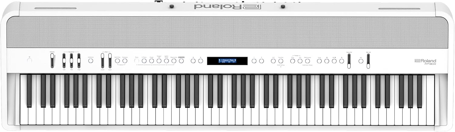 Roland FP-10 - Compact 88 note digital piano with sounds from SuperNATURAL Piano and keyboard with authentic acoustic sensations | Ideal for playing at home, studying and learning correct techniques