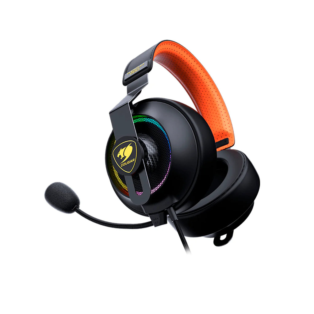 2025 Audífonos Gamer Cougar Phontum Pro Prix USB 7.1 – Multiplataforma