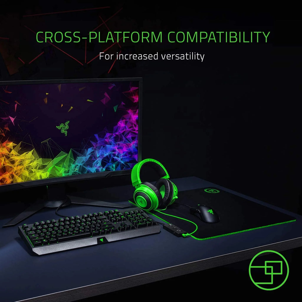 2025 Audifonos Razer Gamer Kraken Green Tournament Edition Usb 7.1