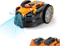 LawnMaster VBRM16 OcuMow™ Robots Electric Lawn Mowers for Gardens of 100 m2 Cut 20-60 mm, Slope 35% with Lithium Ion Battery MX 24V 4.0Ah and Fast Charger