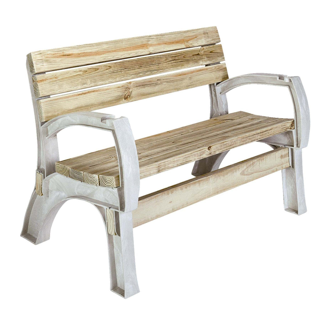 2025 Kit de extremos para banco/silla Hopkins 2x4basics Any Size, soportes de resina estructural (madera no incluida)