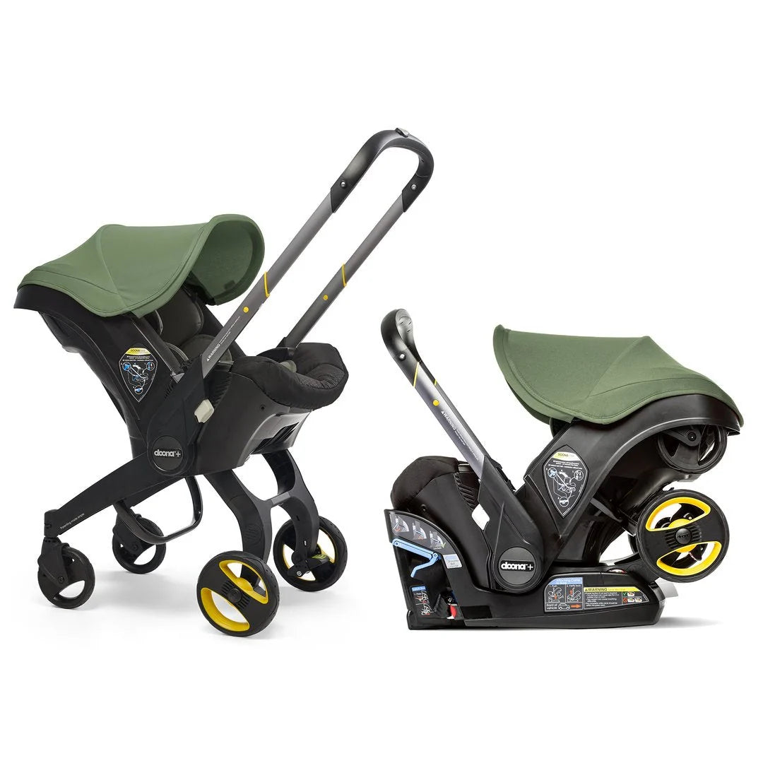 2025 Asiento Infantil para Auto DOONA con Base LATCH – Asiento y Carrito Integrado Listo para Usar