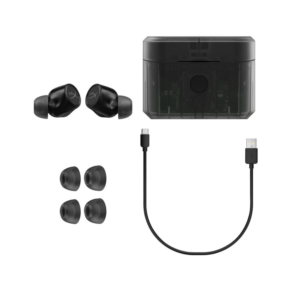 2025 Audífonos HyperX In Ear Cirro Buds Pro TWS Edición Black